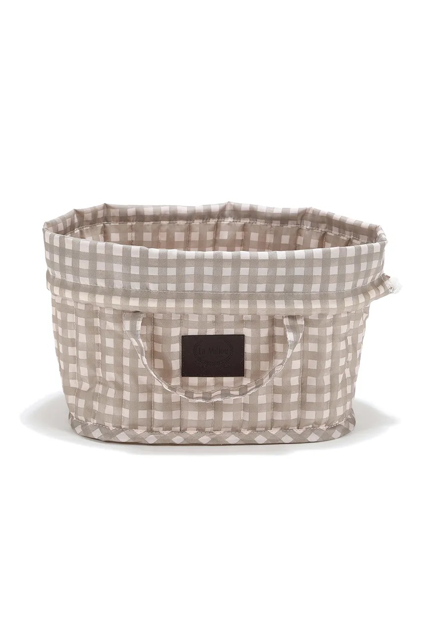 La Millou  преносим органайзер за бебе BERRY VICCHY BEIGE