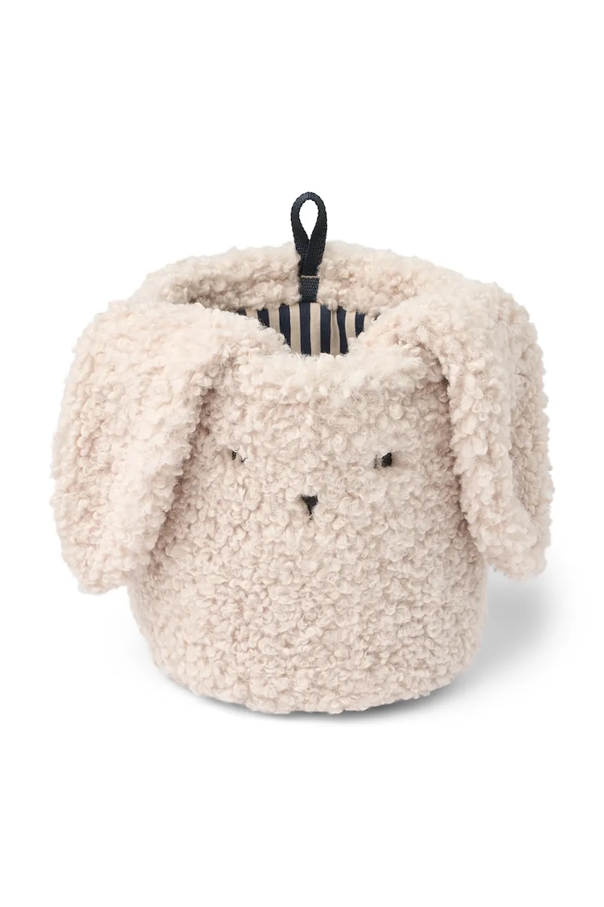 Liewood  кошница за играчки за деца от полар Ib Rabbit Pile Basket