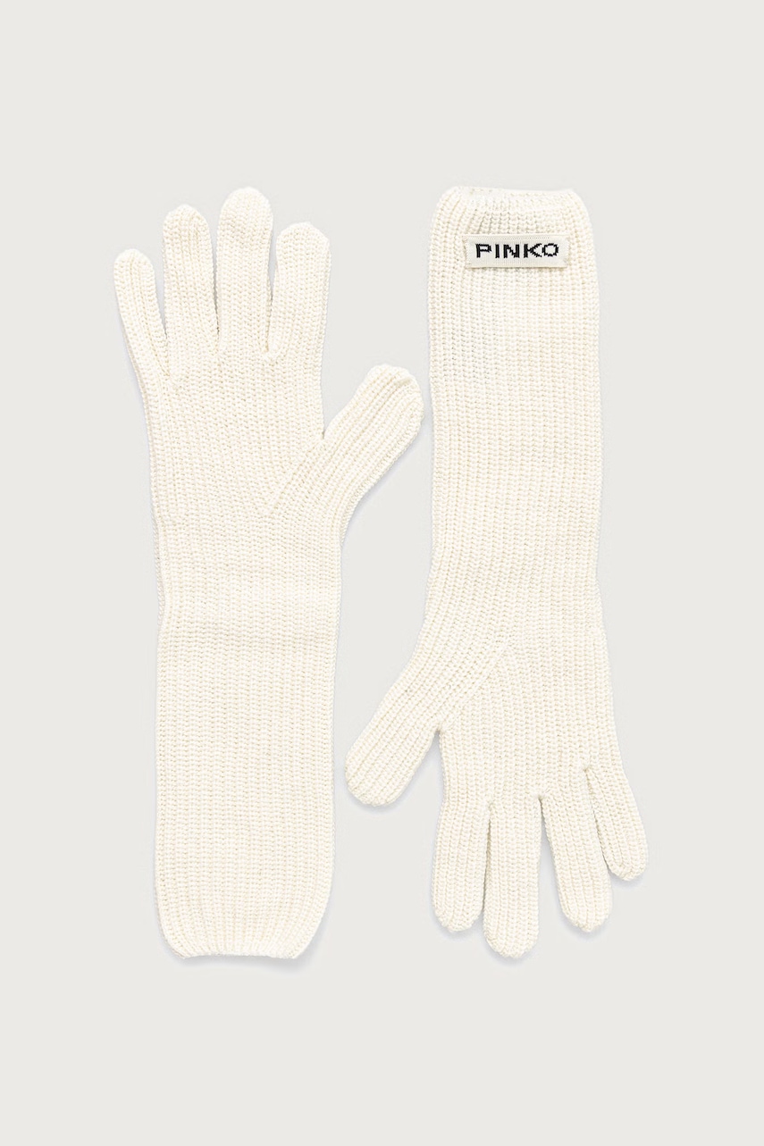 Pinko rukavice dámske s prímesou vlny