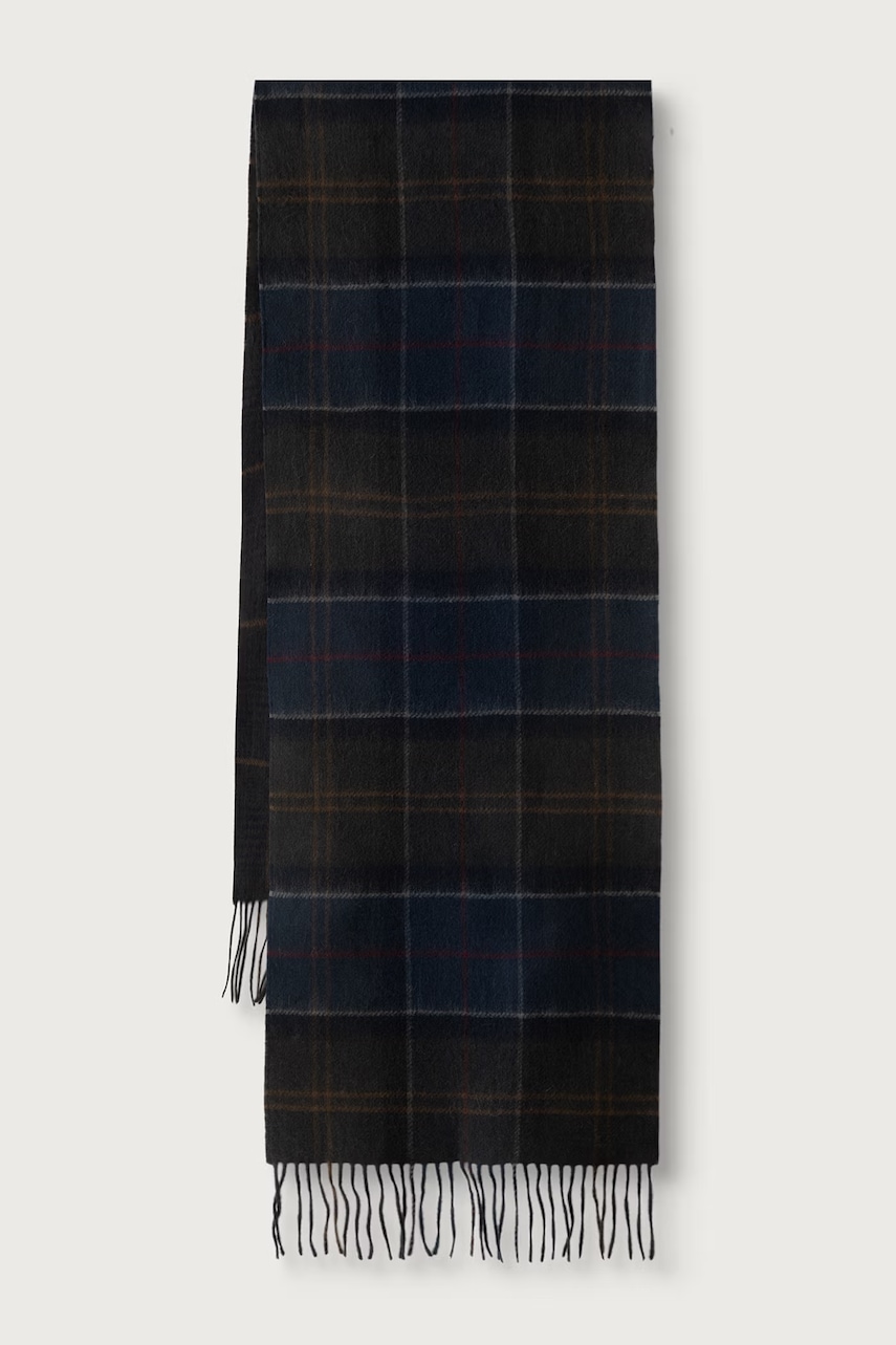 Barbour szalik damski wełniany multicolor LSC0496