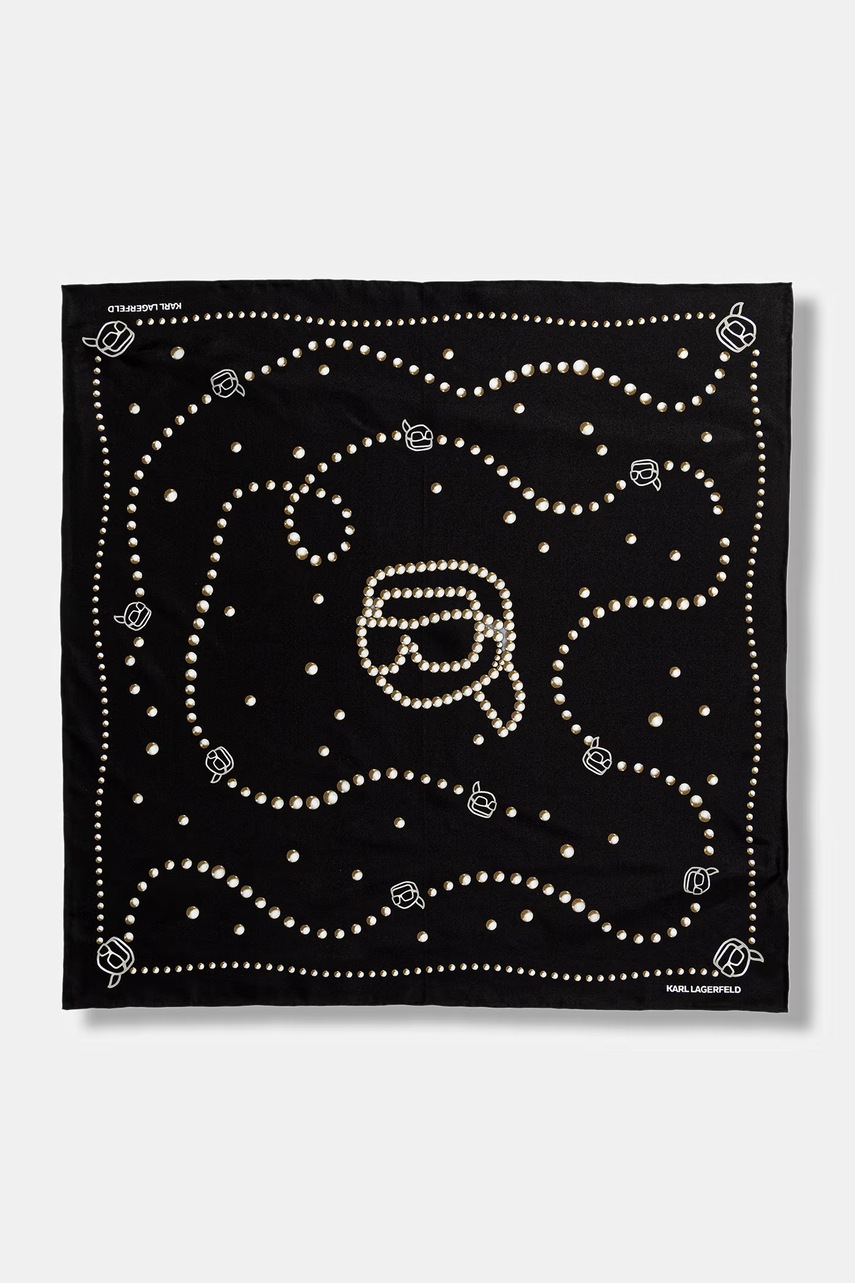 Karl Lagerfeld neckerchief pentru femei de mătase IKON