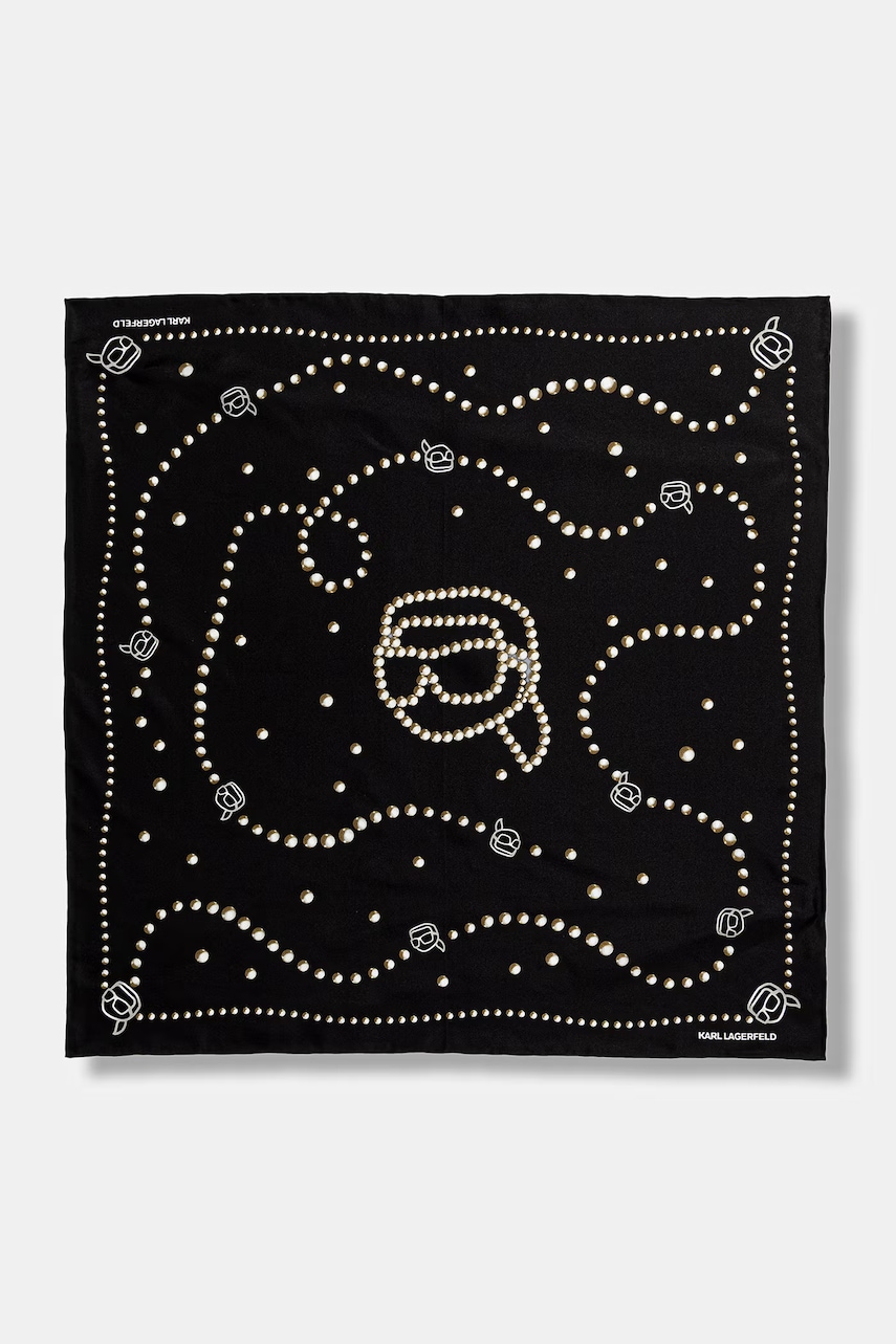 Karl Lagerfeld neckerchief pentru femei de mătase IKON