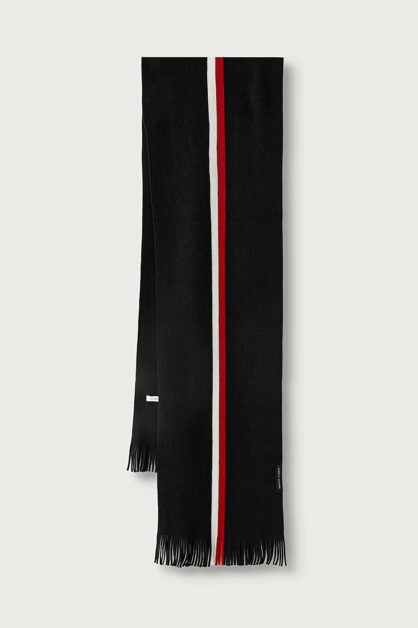 Tommy Hilfiger  šálik pánsky s vlnou