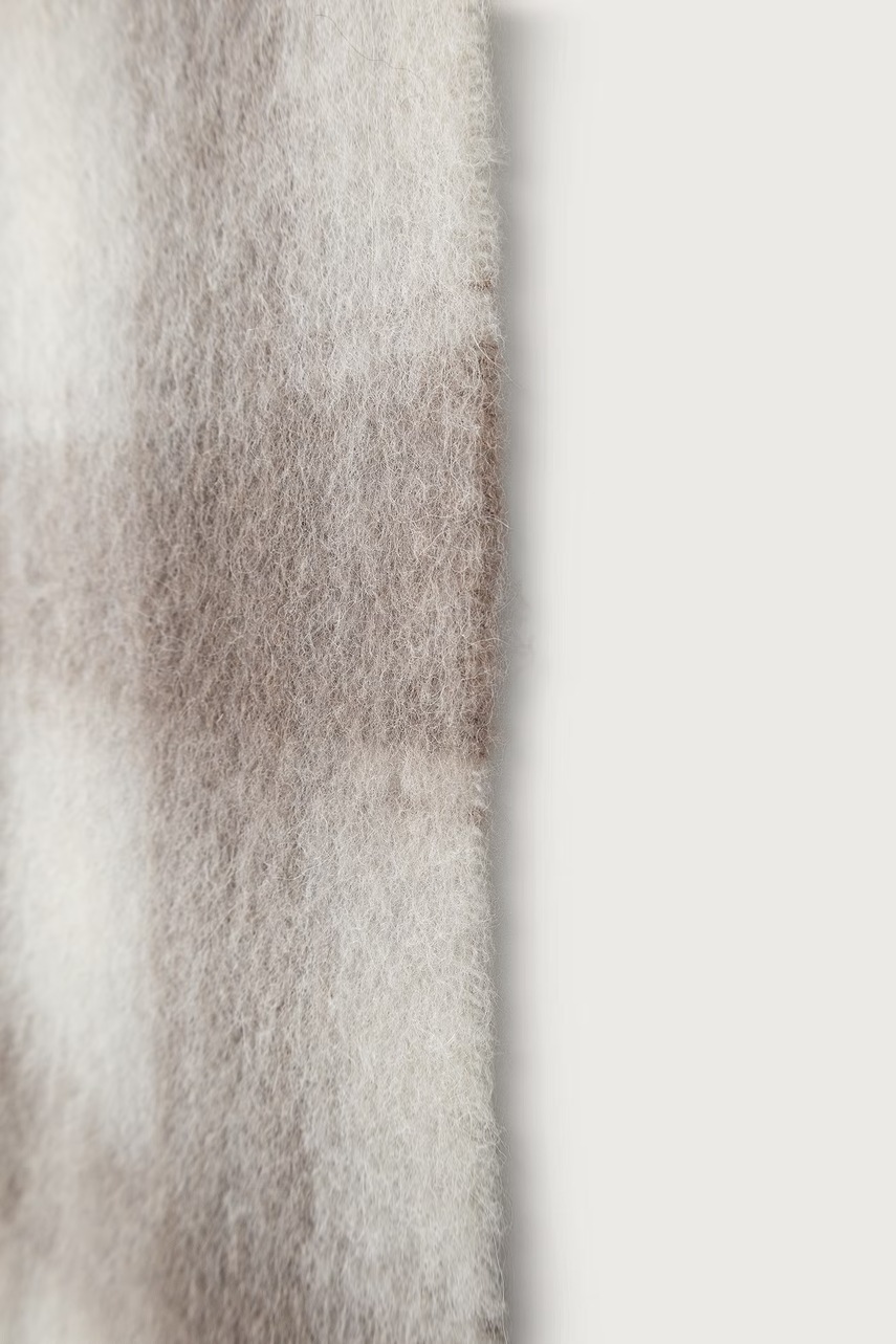Fusalp  шал с вълна от алпака CHECK SCARF