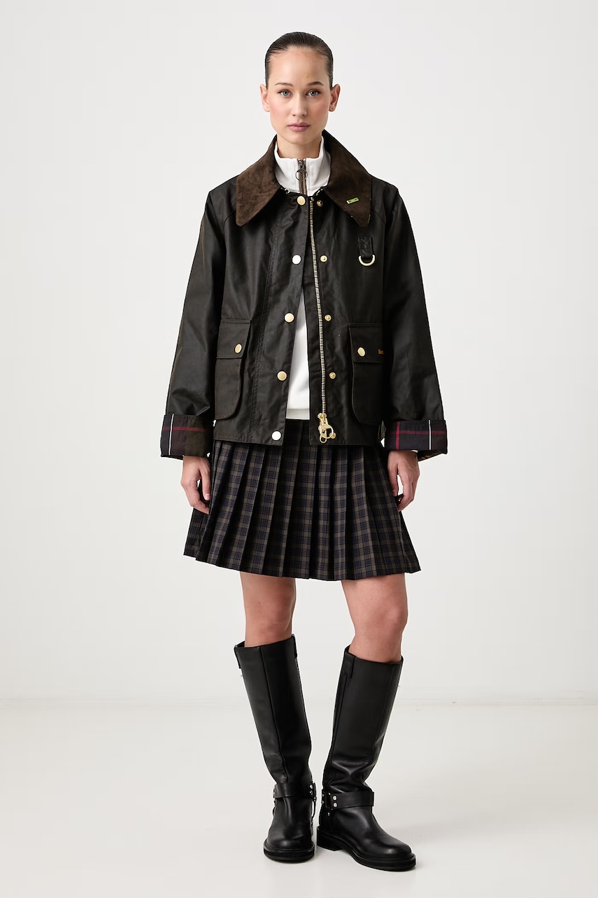 Barbour πλισέ φούστα Carville