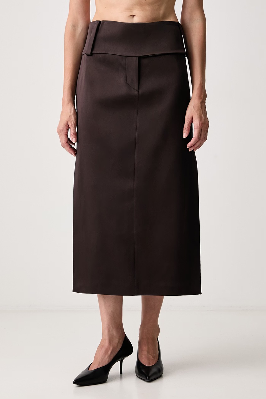Sportmax Oblare spódnica z acetatem