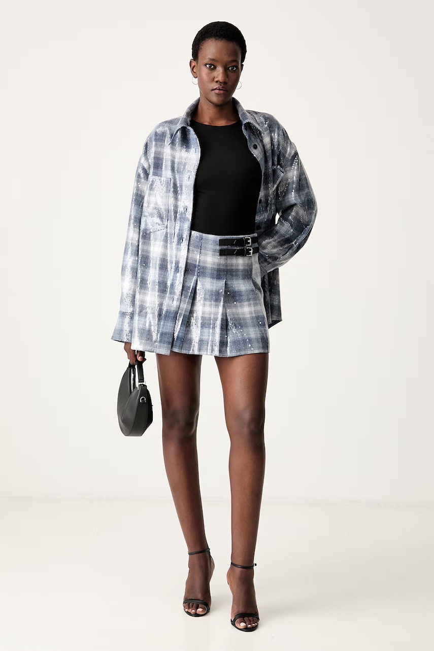 Levi's Levi's φούστα ντένιμ INVERTED PLEAT MINI - 2