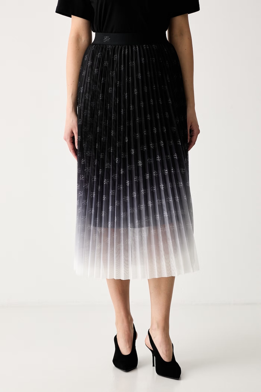 Karl Lagerfeld πλισέ φούστα