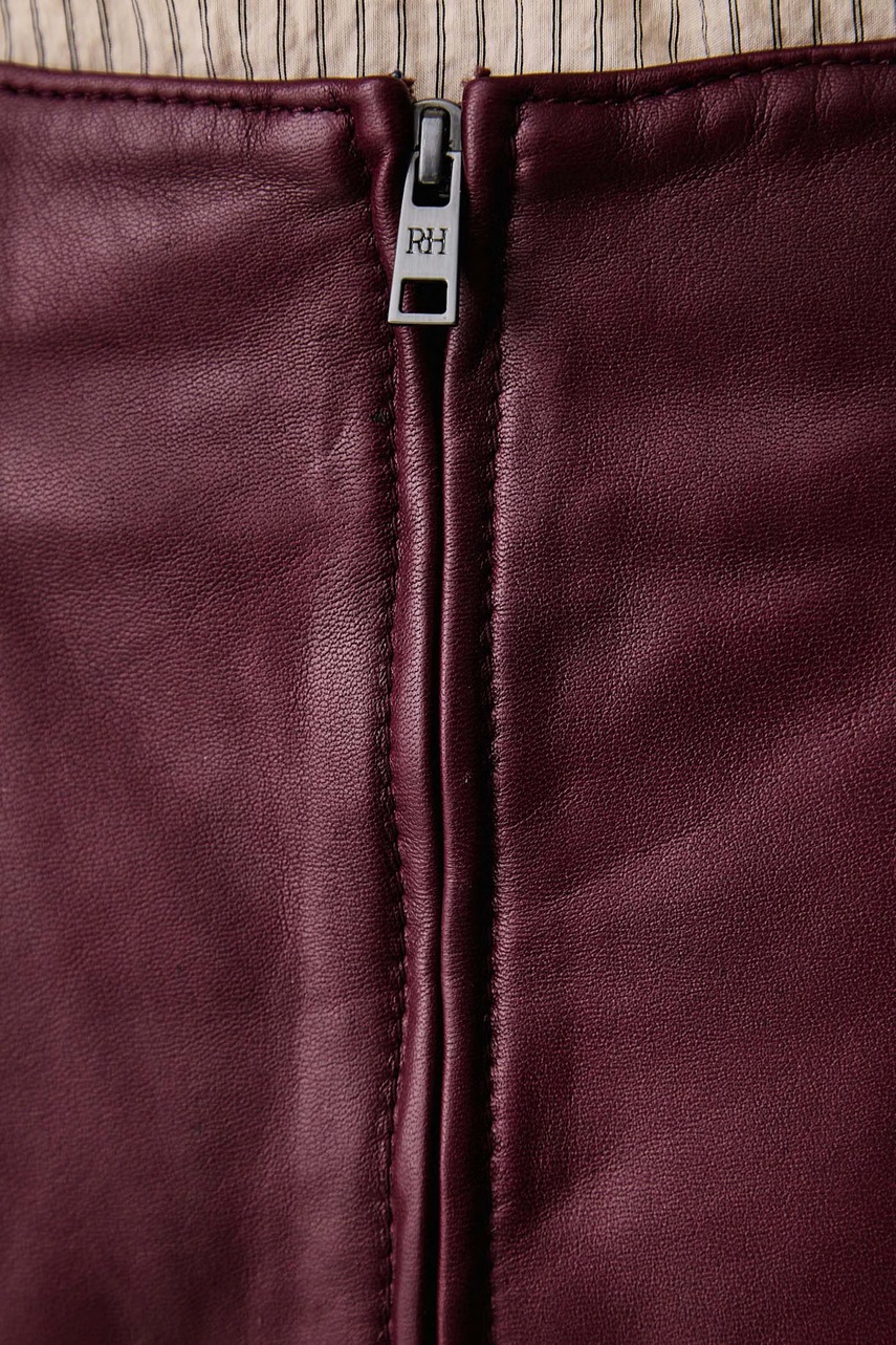 Pedro del Hierro Pedro del Hierro φούστα από συνθετικό δέρμα - 4