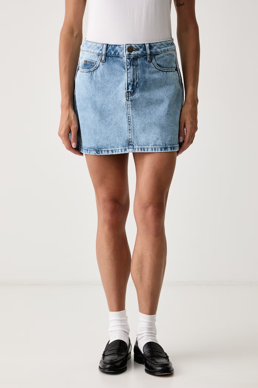 adidas Originals sukňa rifľová