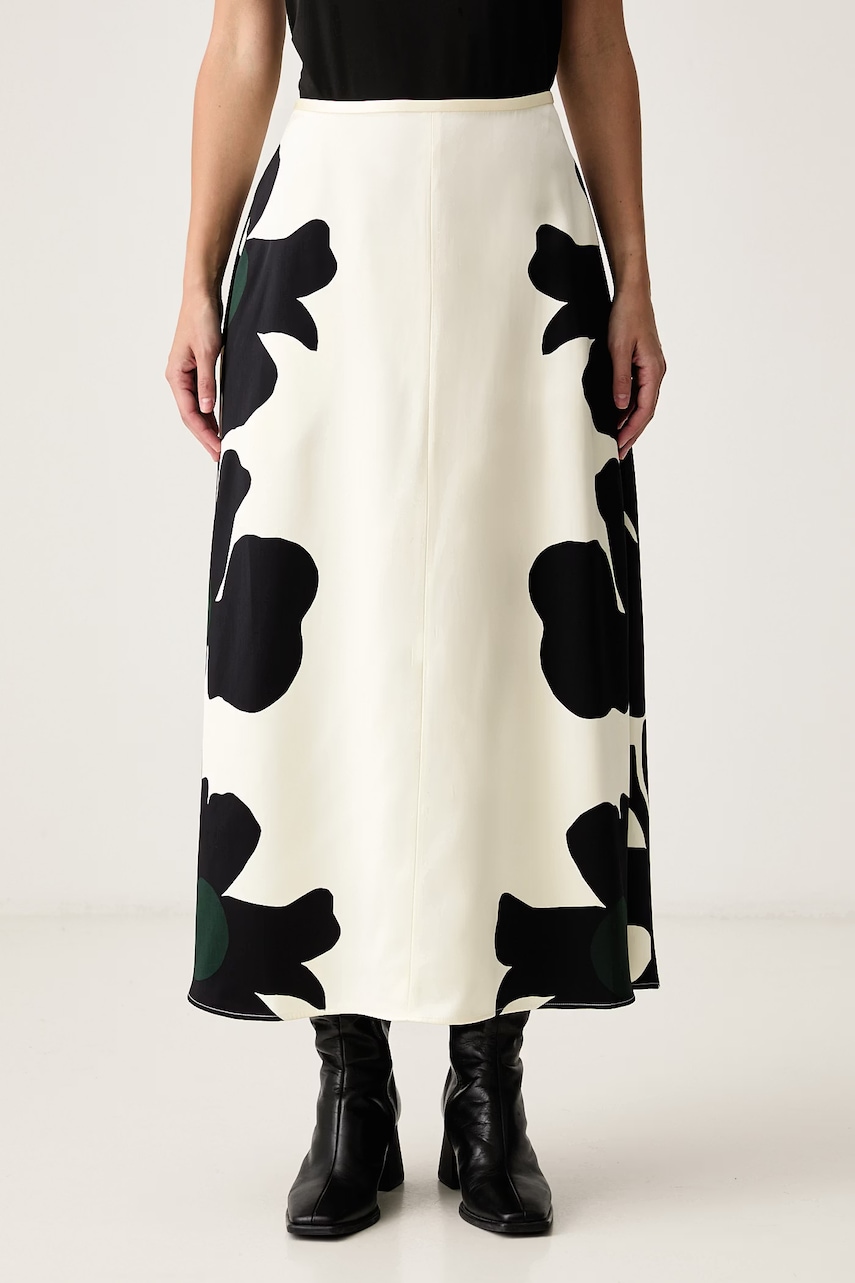 Marimekko φούστα από βισκόζη