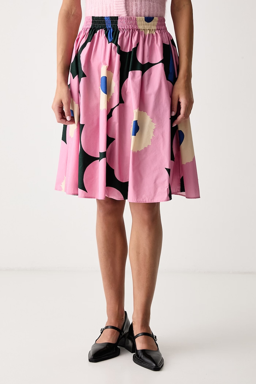 Marimekko  rozšírená sukňa bavlnená