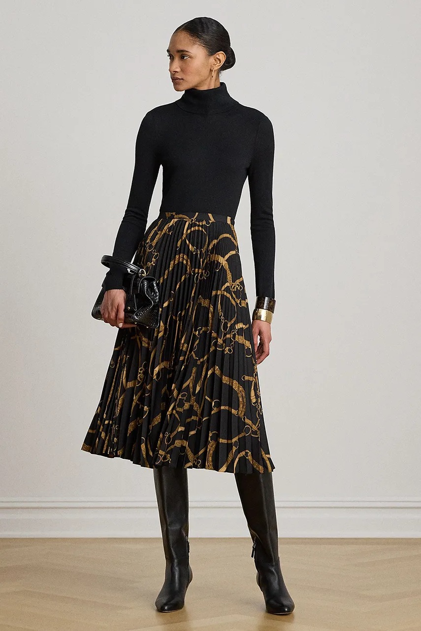 Lauren Ralph Lauren Lauren Ralph Lauren πλισέ φούστα - 3