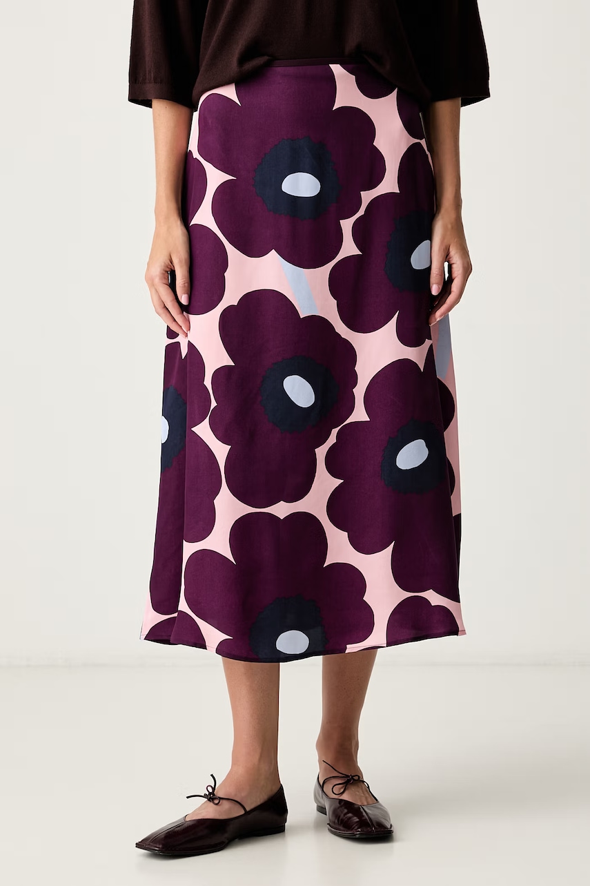 Marimekko spódnica z lyocellem