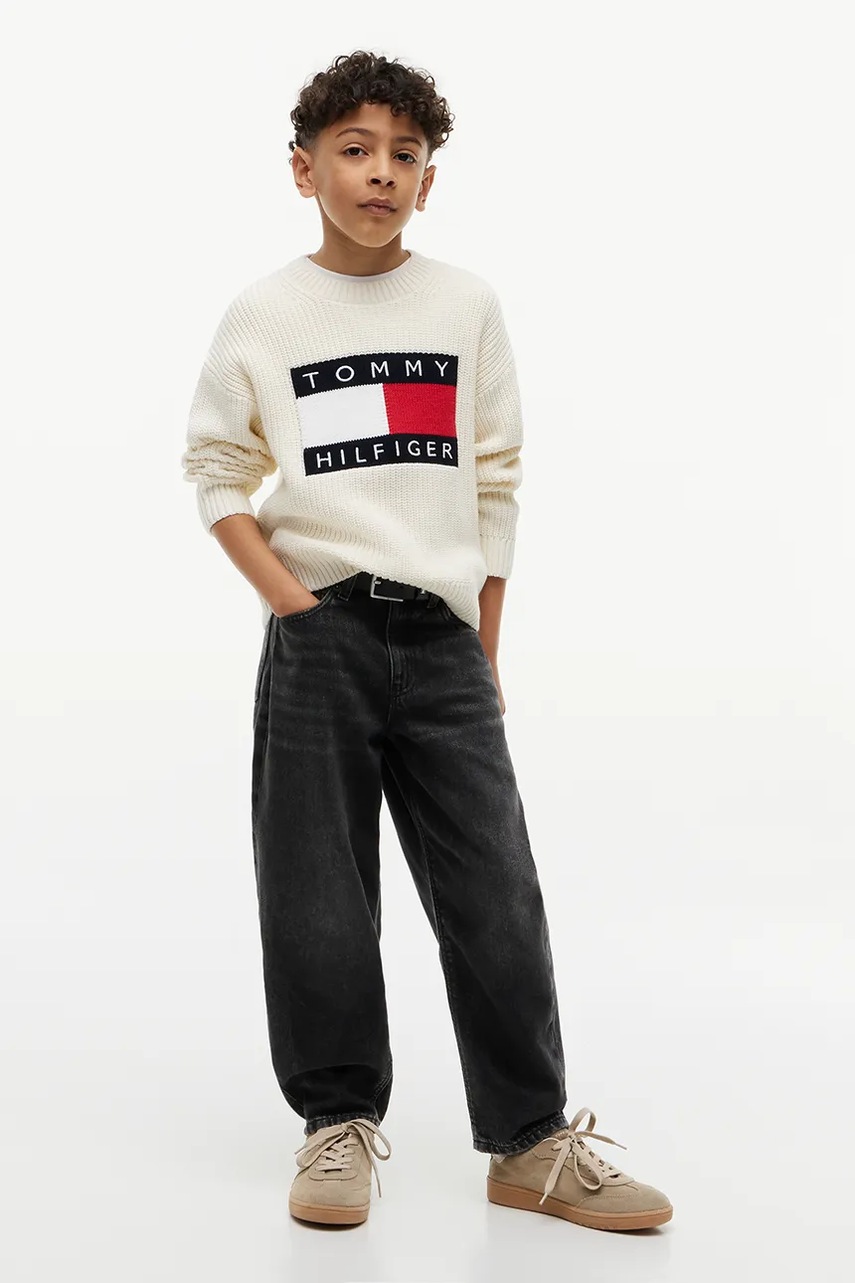 Tommy Hilfiger džíny barrel dětské BARREL (obrázek 3)