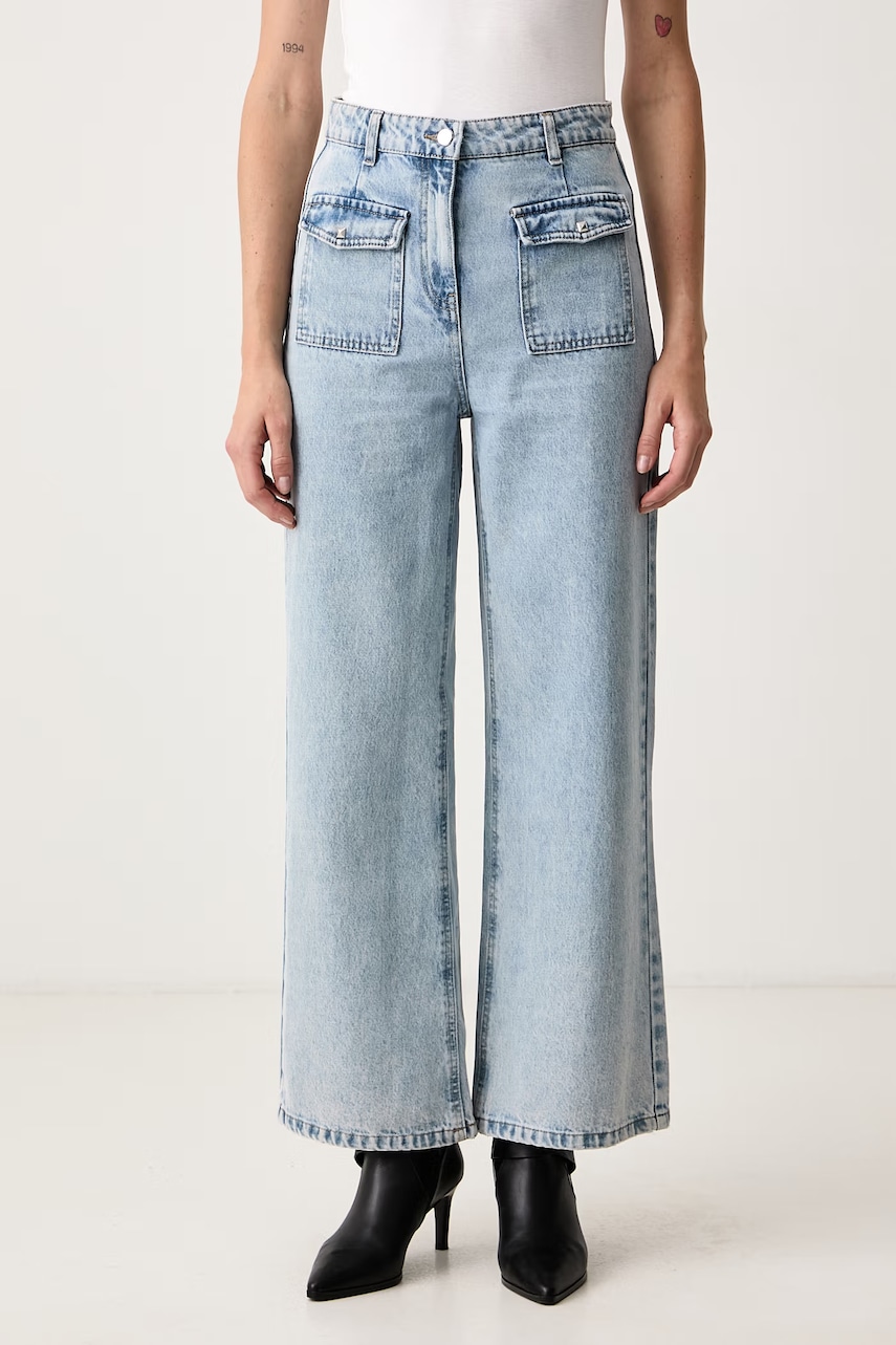 Morgan  blugi wide leg pentru femei