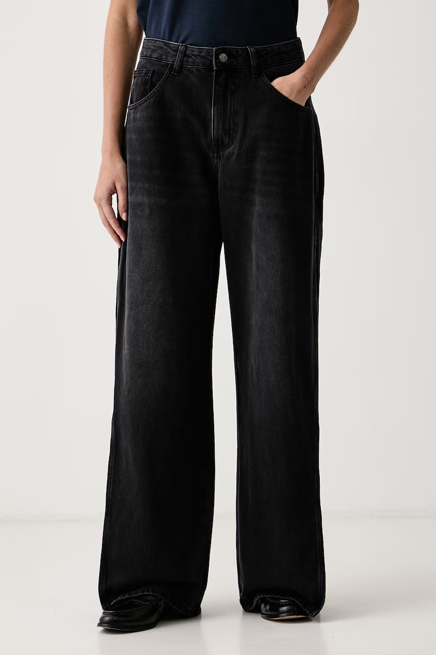 Eleh  blugi wide leg pentru femei
