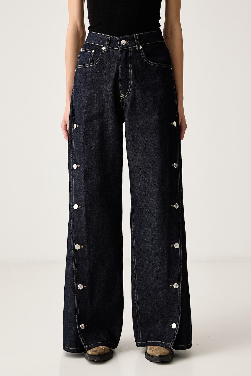 Gestuz τζιν wide leg γυναικεία GZthenna