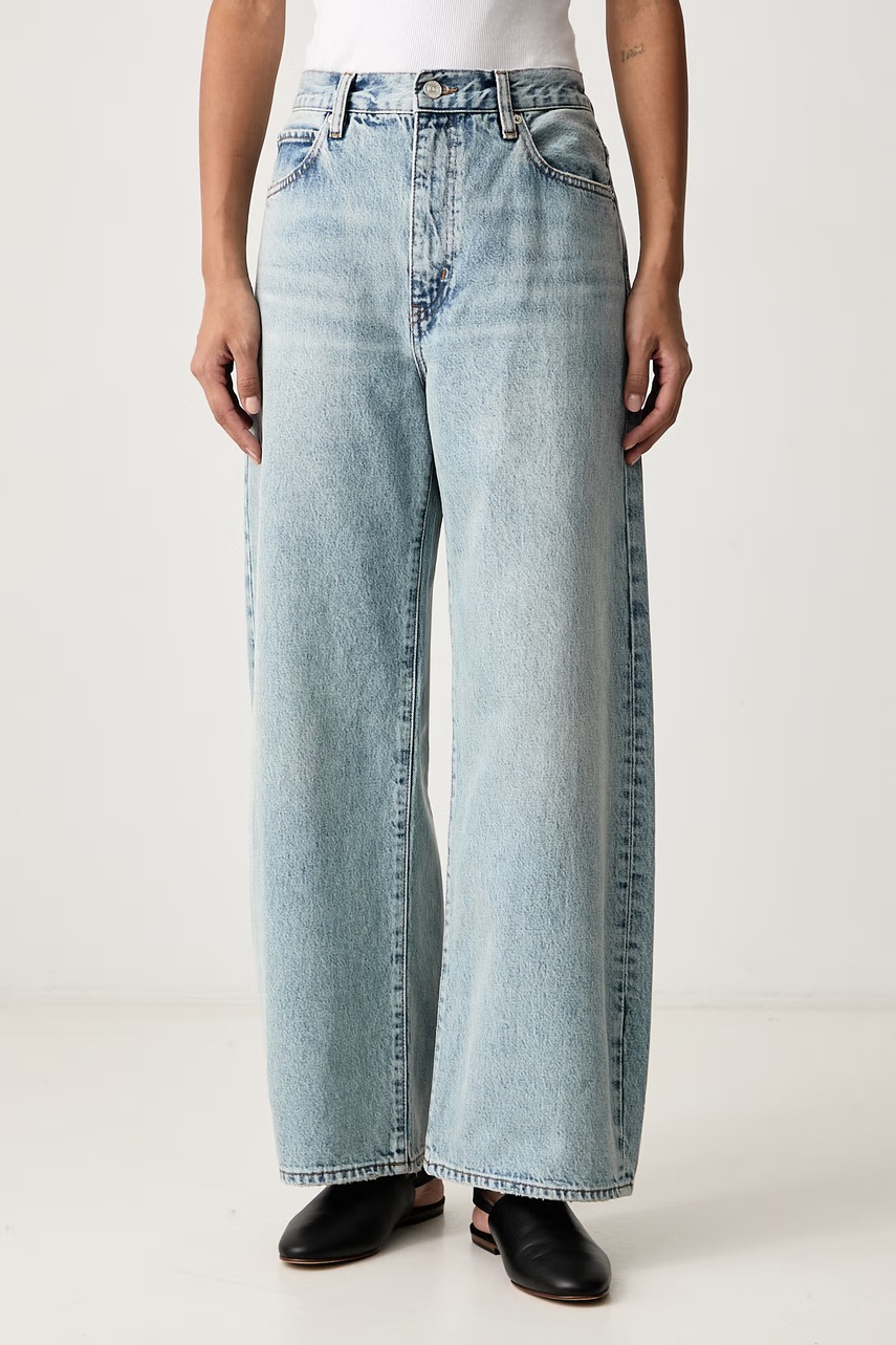 Frame  THE BOW CROP jeansy damskie