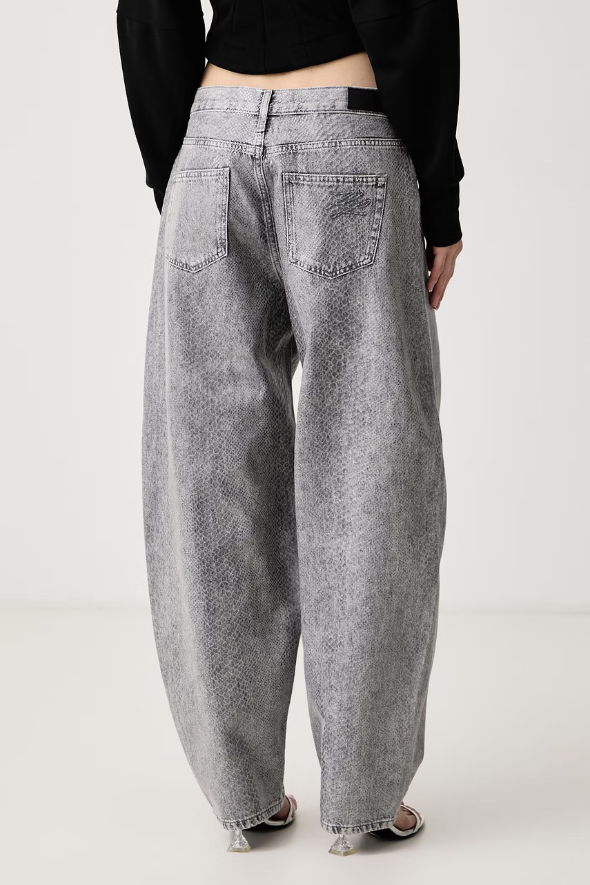 Karl Lagerfeld Karl Lagerfeld τζιν relaxed fit γυναικεία - 3