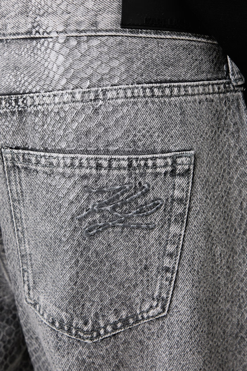 Karl Lagerfeld Karl Lagerfeld τζιν relaxed fit γυναικεία - 4
