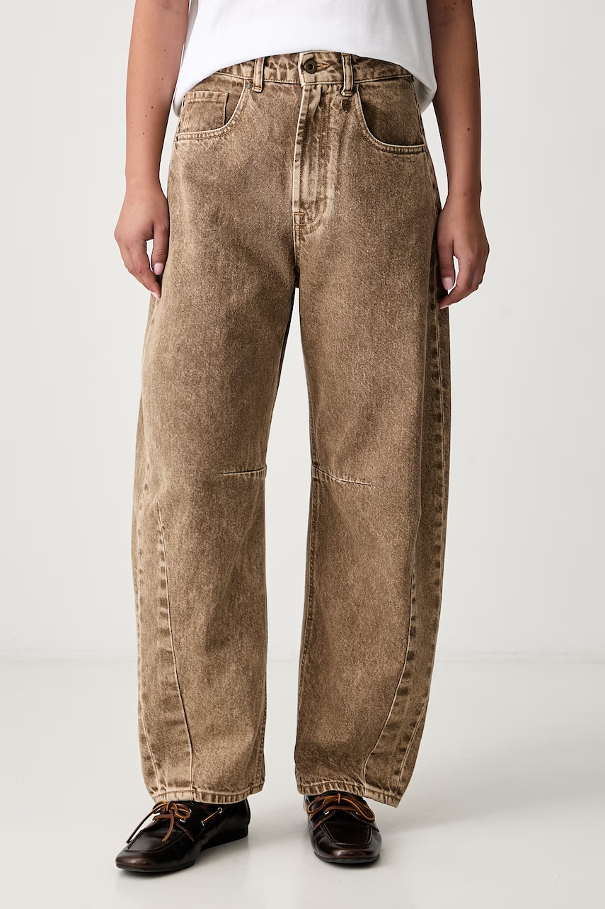 Aeronautica Militare jeansy relaxed fit damskie