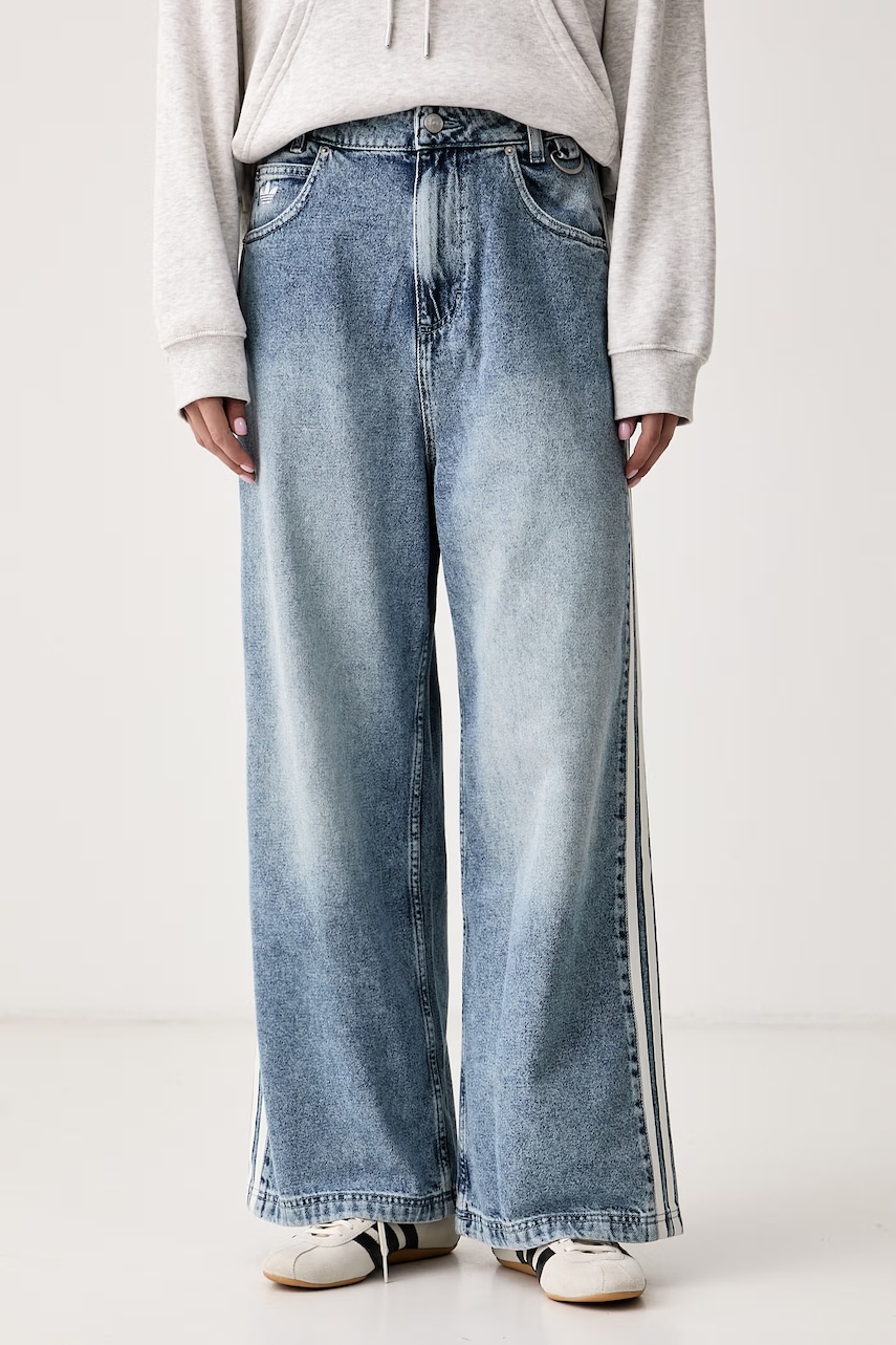 adidas Originals wide leg traperice za žene Adilenium Season 6 Baggy Denim