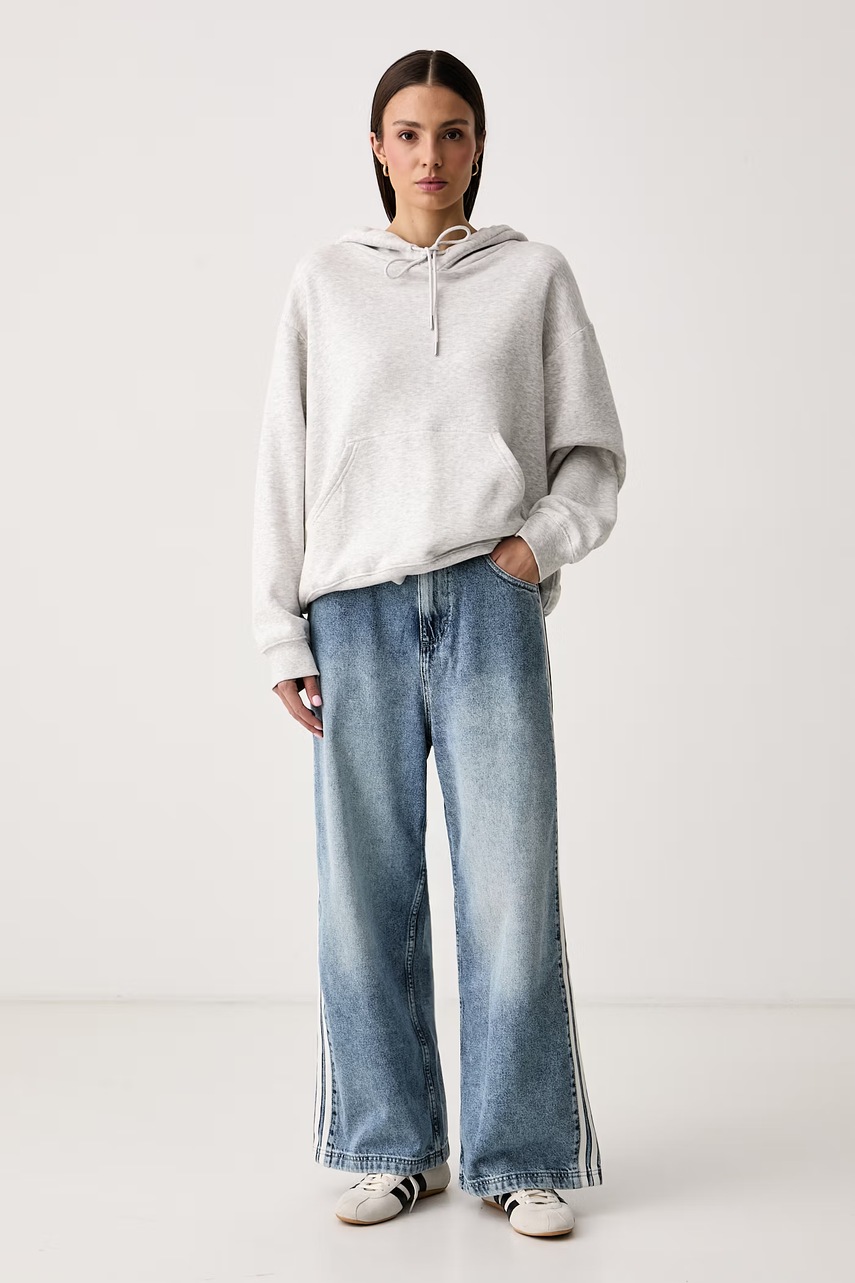 adidas Originals  дънки wide leg дамски Adilenium Season 6 Baggy Denim