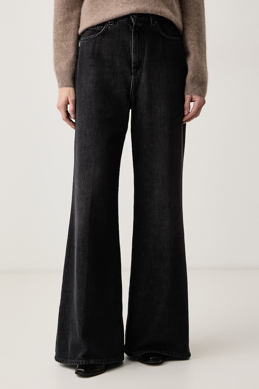 Weekend Max Mara  blugi wide leg pentru femei WKDSPORT