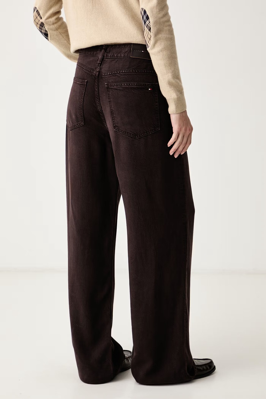 Tommy Hilfiger Tommy Hilfiger τζιν wide leg γυναικεία - 3