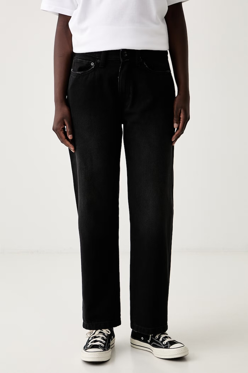Vans jeansy straight damskie