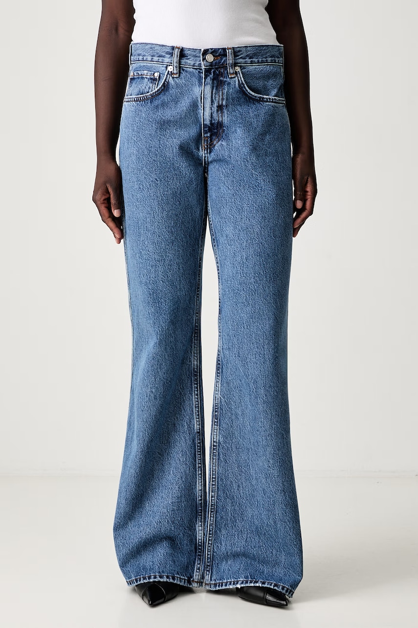 Anine Bing WYATT jeansy bootcut damskie