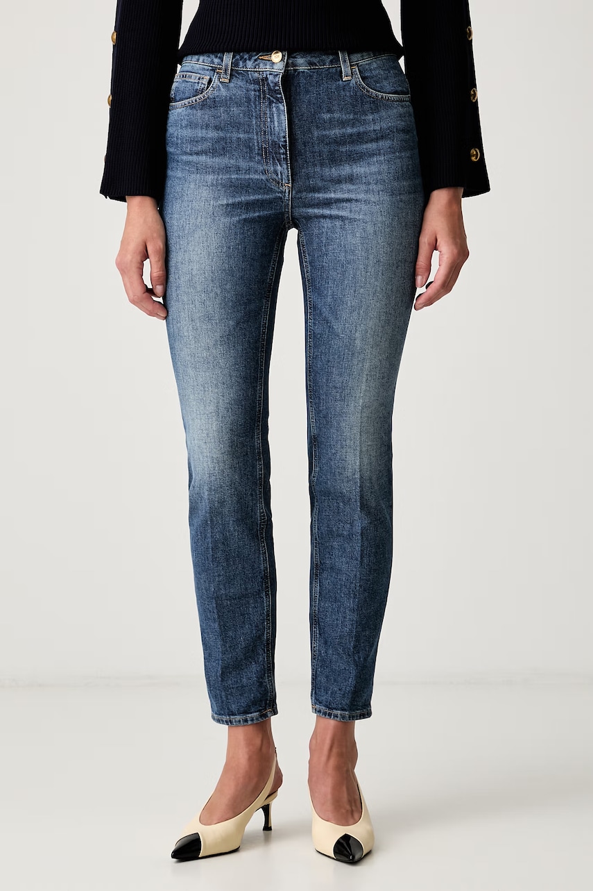 Elisabetta Franchi blugi slim fit pentru femei