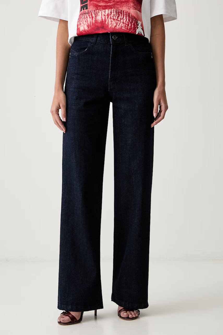 Patrizia Pepe jeansy straight damskie