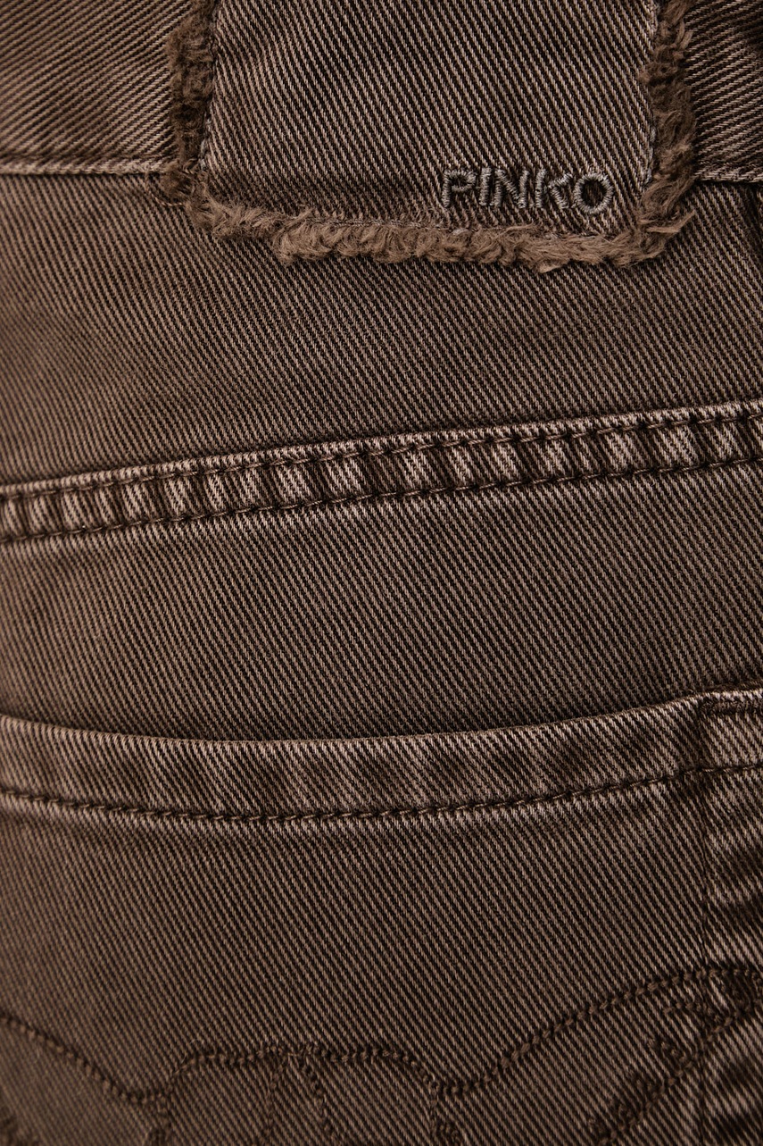 Pinko Pinko τζιν wide leg γυναικεία - 4