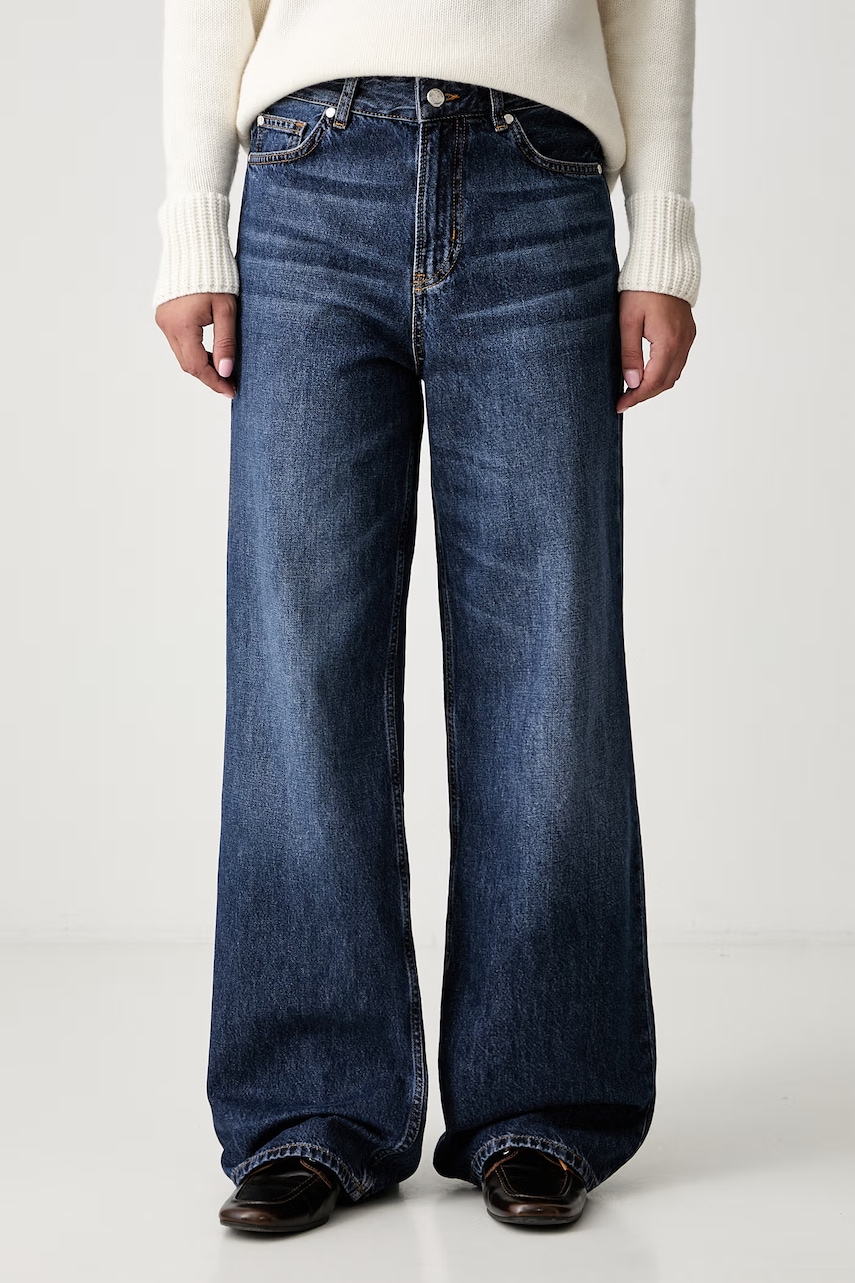 Joop! jeansy wide leg damskie