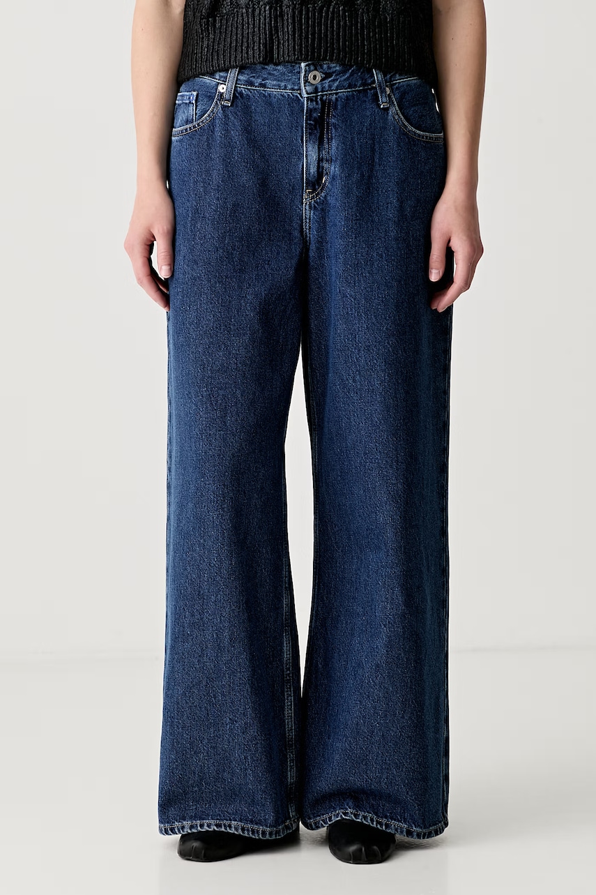 Karl Lagerfeld Jeans blugi wide leg pentru femei