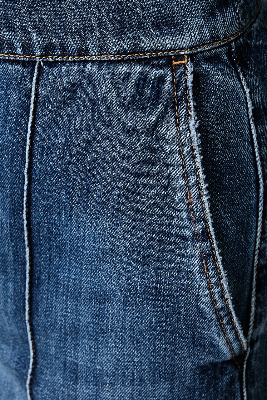 Twinset Twinset τζιν wide leg γυναικεία - 4