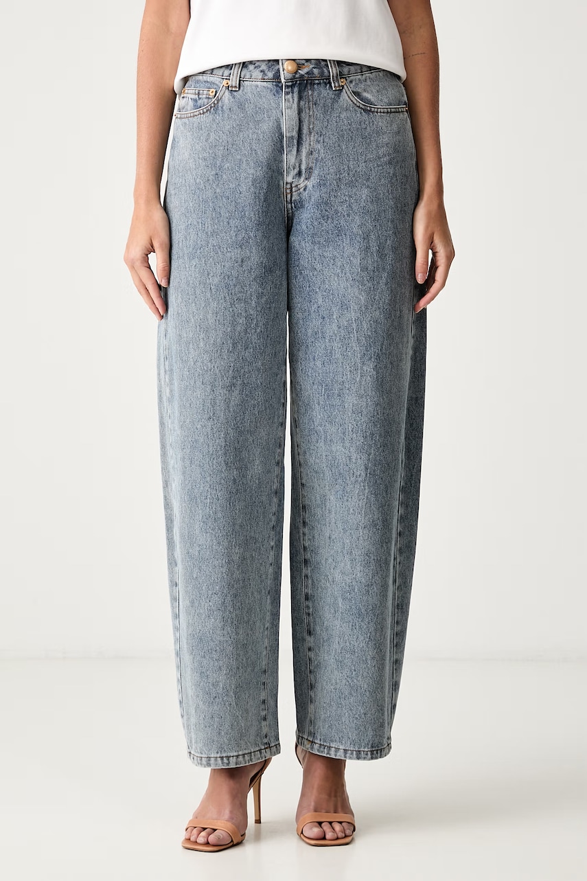 Farm Rio jeansy relaxed fit damskie