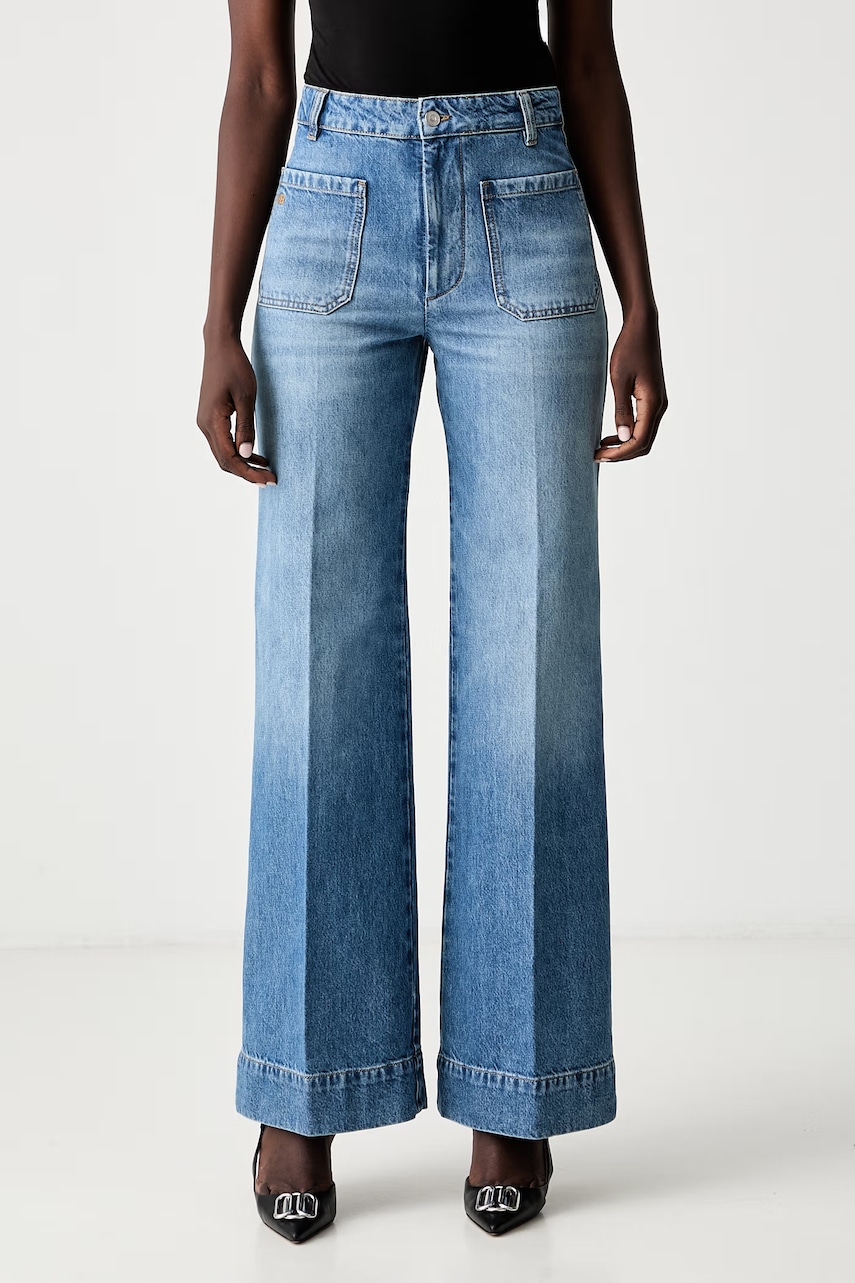 Victoria Beckham blugi wide leg Alina