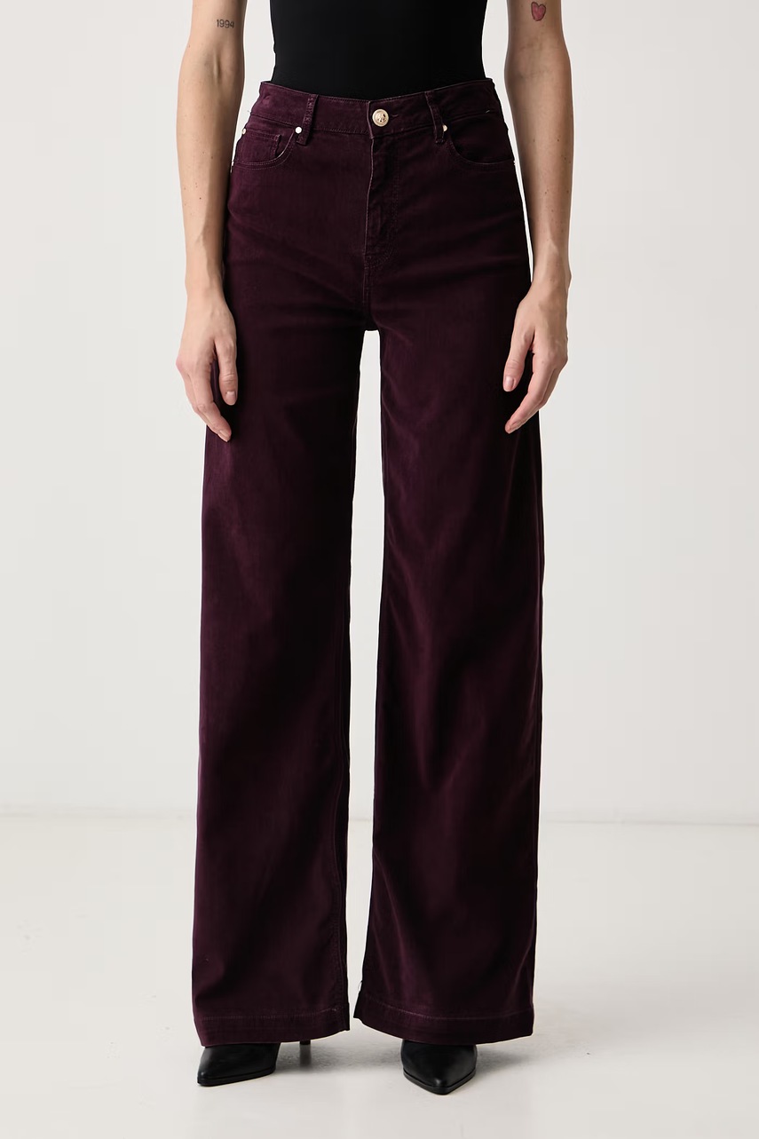 Guess τζιν wide leg γυναικεία BELLAGIO