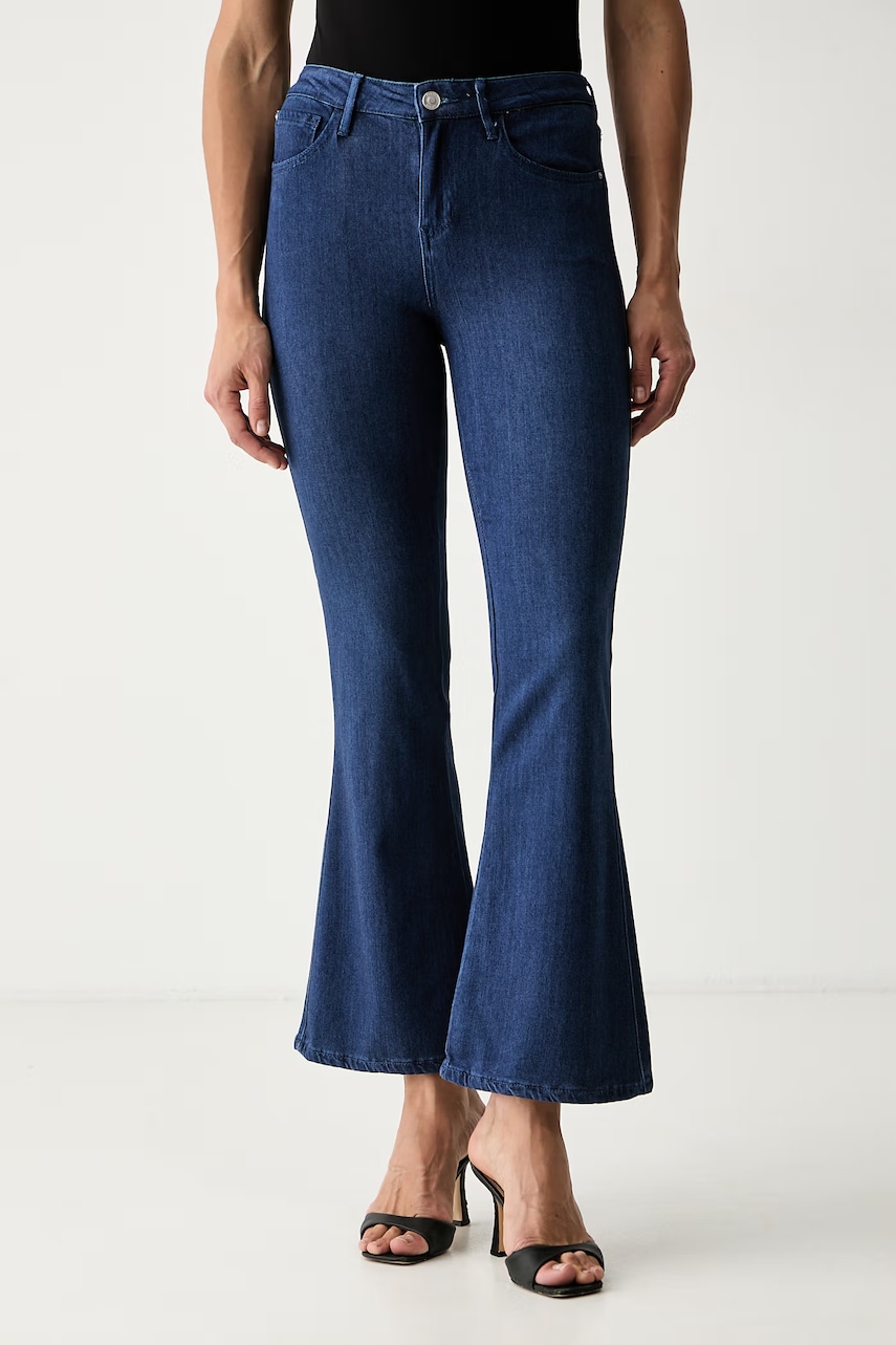 Guess jeansy flare damskie CARTER