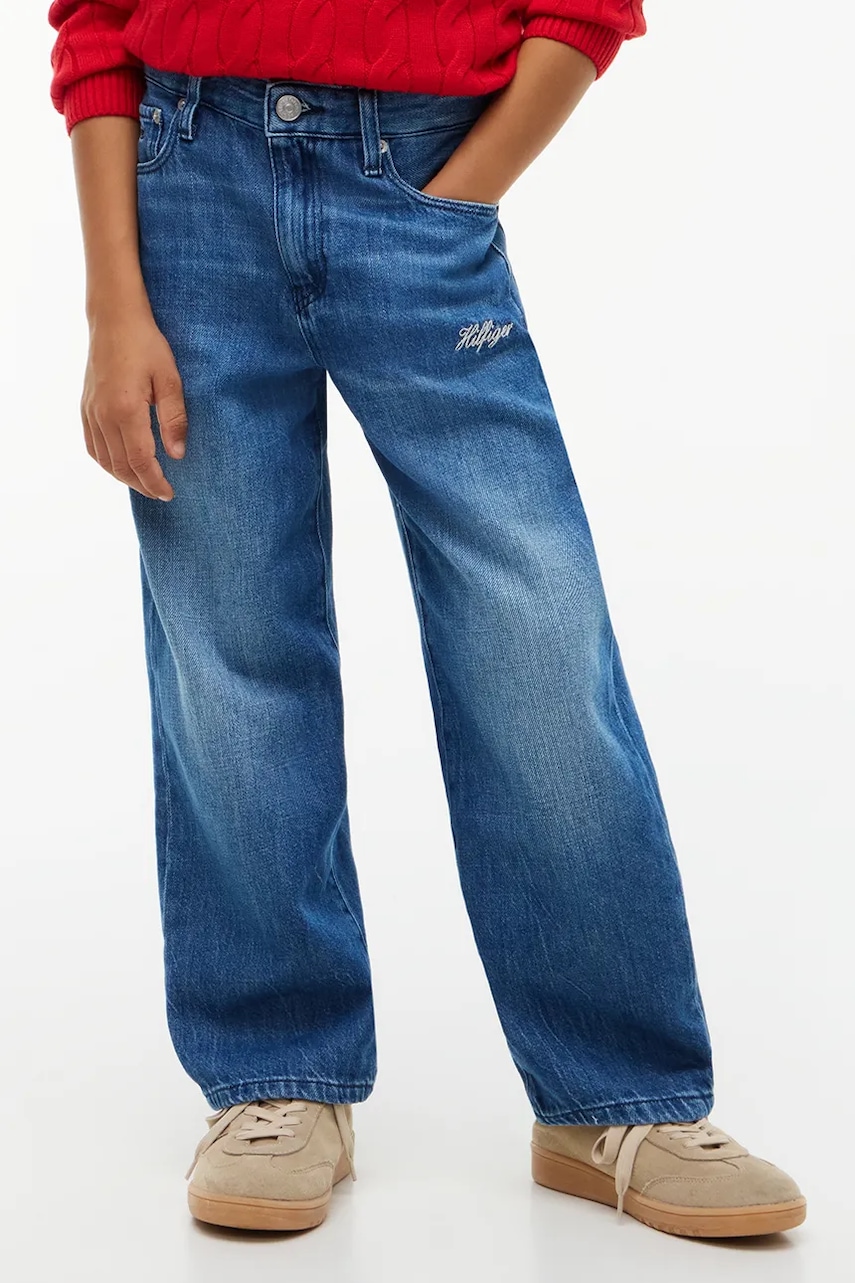Tommy Hilfiger blugi loose pentru copii BAGGY