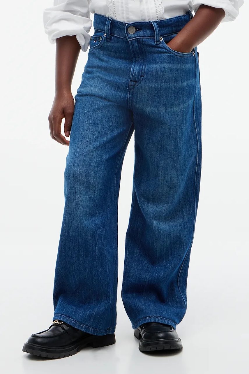 Tommy Hilfiger wide leg traperice za djecu MABEL