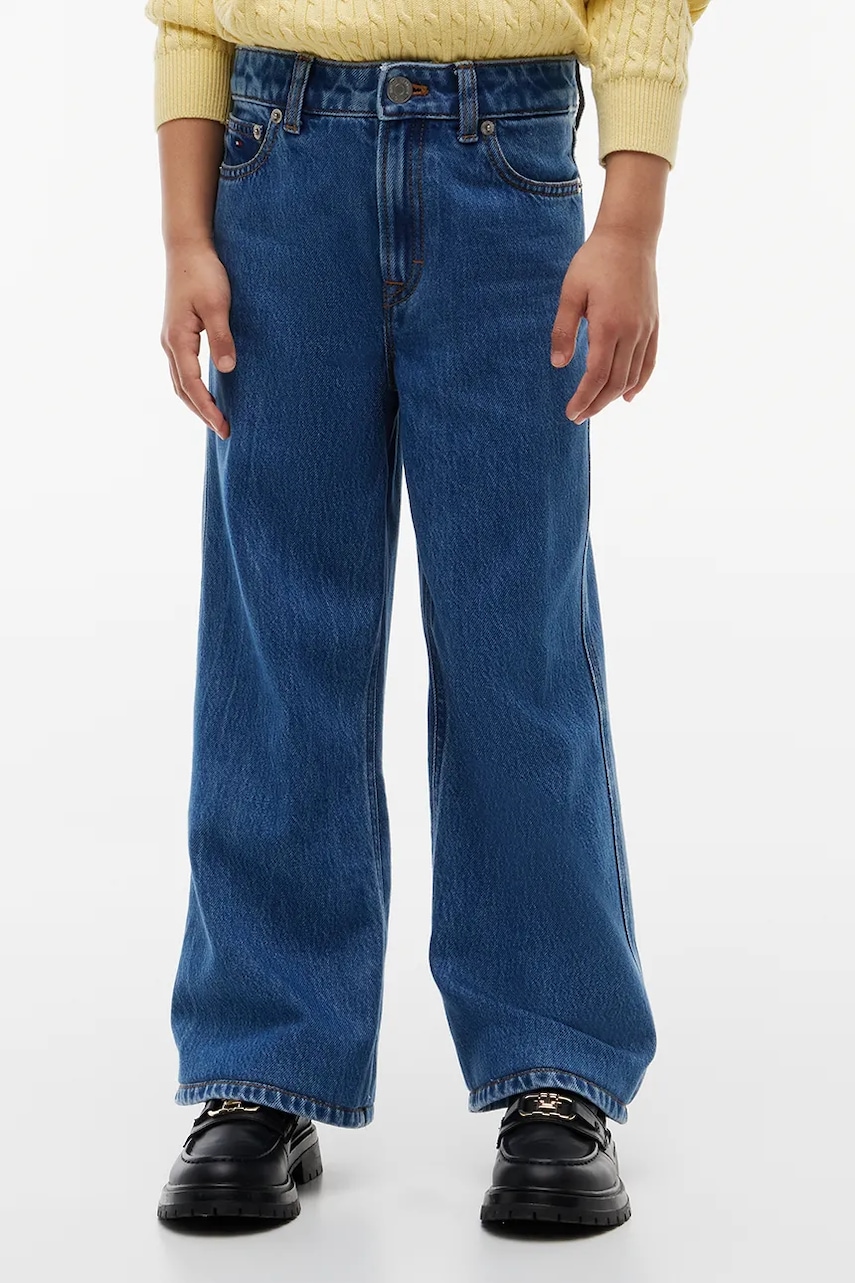 Tommy Hilfiger τζιν wide leg παιδικά WIDE LEG