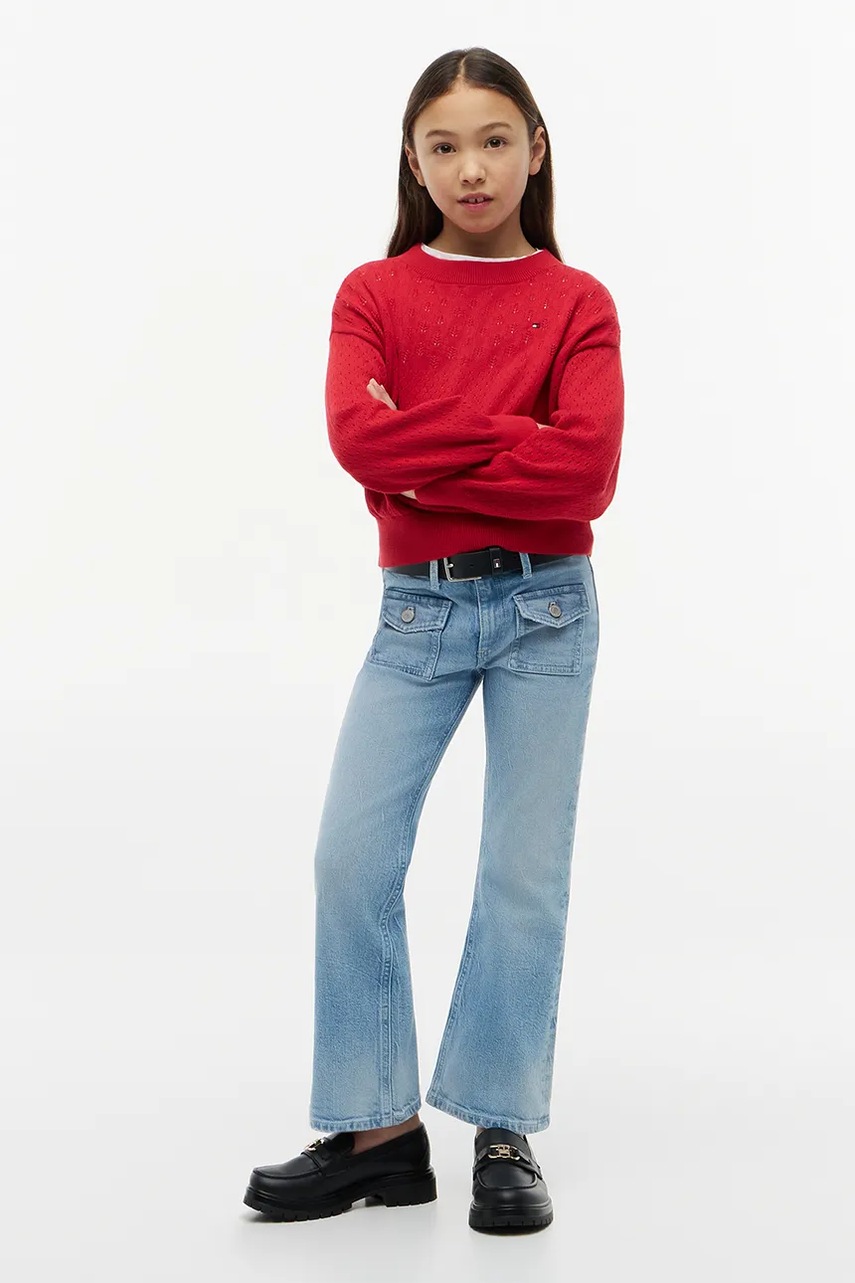 Tommy Hilfiger flare džíny dětské FLARE (obrázek 3)