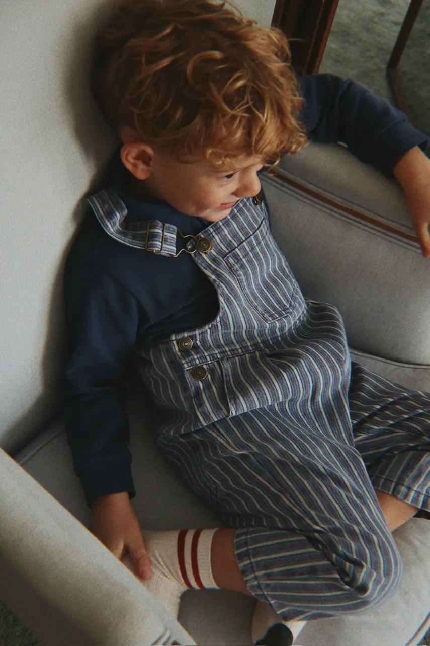 Konges Sløjd  salopetă pentru copii MAGOT OVERALLS GOTS