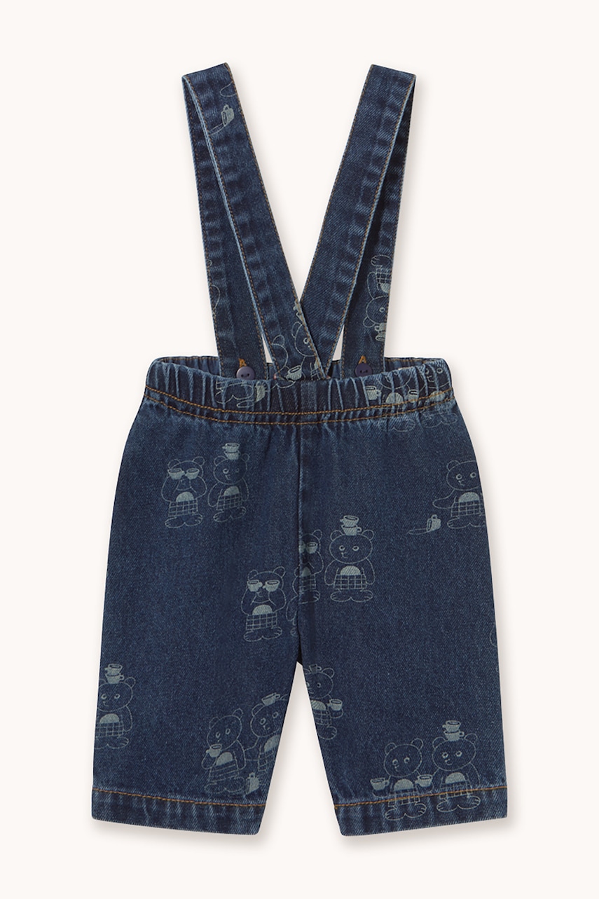 Tinycottons tregerice za bebe TINY TEA ROOM 2 BABY DENIM PANT