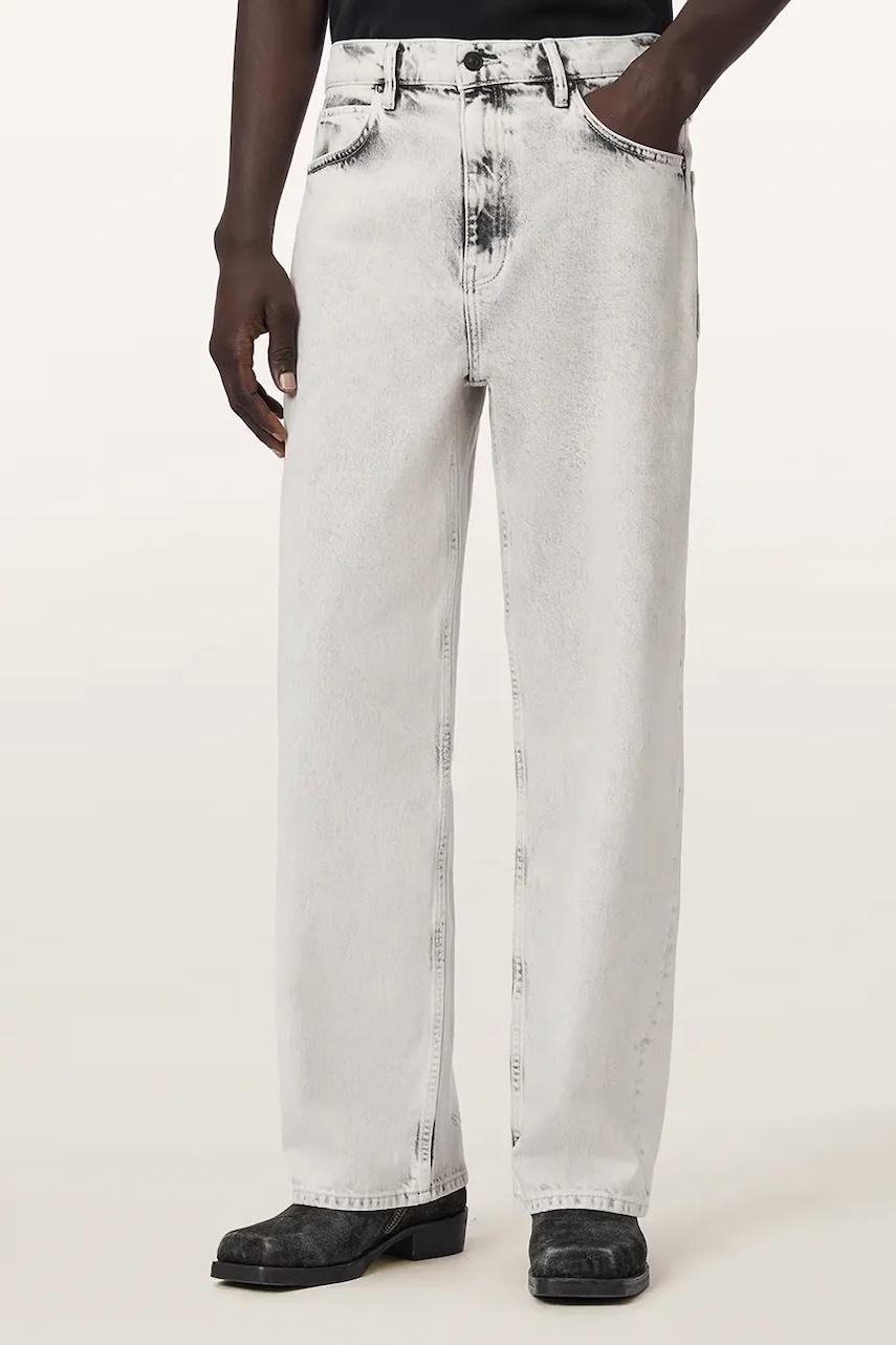 AllSaints  blugi wide leg pentru bărbați LENNY