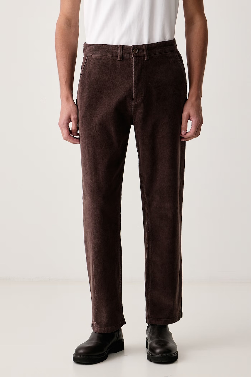 U.S. Polo Assn.  pantaloni pentru bărbați din catifea reiată RELAXED FIT CORD CHINO